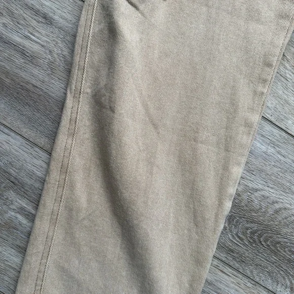 Pol Distressed Edge Cargo Pants Beige Large - Picture 2 of 8